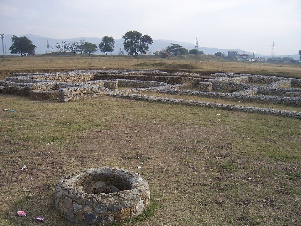 The Bhir Mound at Taxila: Taxila, capital of Gandhara, was a centre of learning, trade and cross cultural interaction.