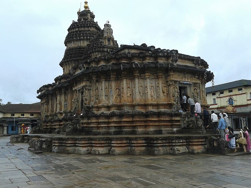 Sringeri: The seat of Shankaracharya's matha in the south.